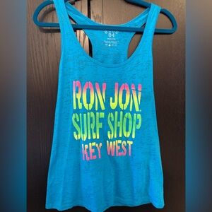 Blue 84 Medium Tank Top Ron Jon Key West